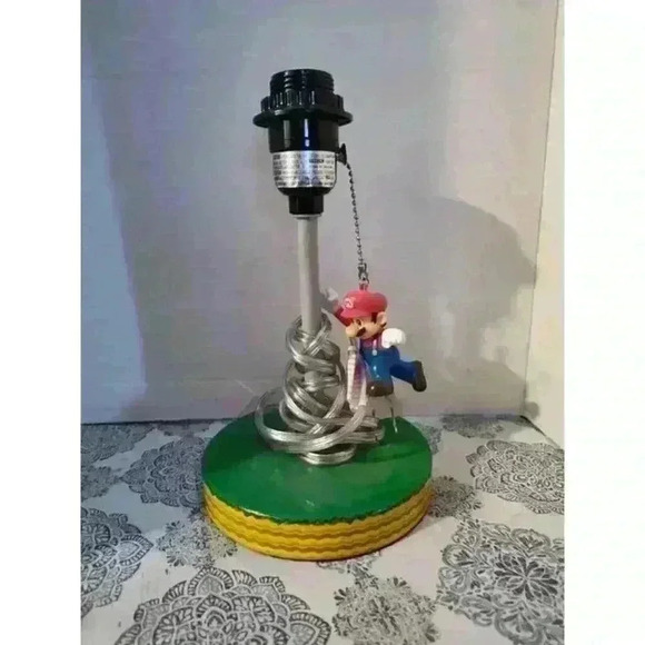 Nintendo Super Mario Lamp Night Light without lamp shade 10 inch - Picture 1 of 5